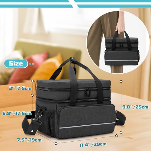 Image of CURMIO CPAP Travel Case Compatible with ResMed AirSense, AirStart 10