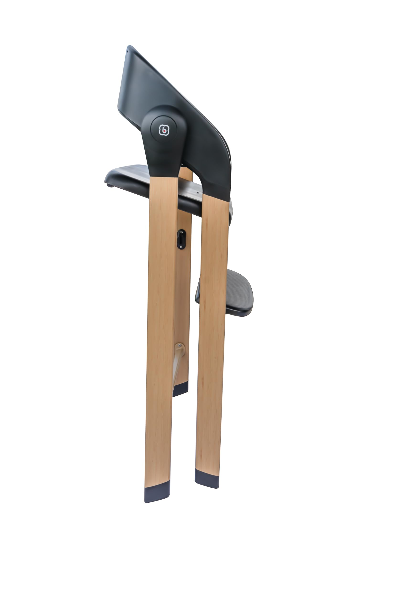 babyGO Levels Mitwachsender Hochstuhl - Perfekt für Babys bis Schulkind - Kinderhochstuhl/Babystuhl ab 6 Monaten mit hochwertigem Design - Schwarz