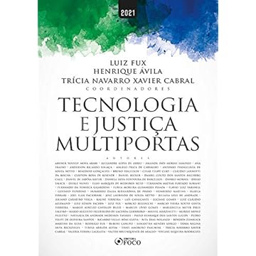 Capa do livro TECNOLOGIA E JUSTIÇA MULTIPORTAS - 1ª ED - 2021
