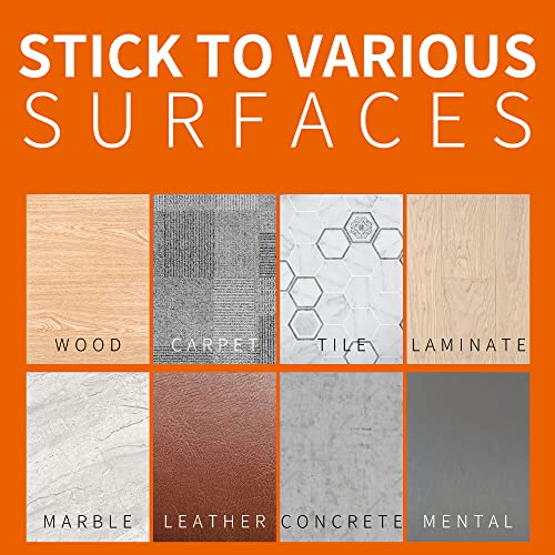 TAPEBEAR Extra Starkes Teppichklebeband Doppelseitig, Teppichklebeband RüCkstandsfrei, Doppelseitiges Klebeband Ablösbar, Teppichverlegeband FüR Teppich, Bodenbelag, 2inch X 40yard