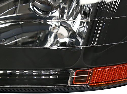 1998-2002 Honda Accord Crystal Housing Headlights Black