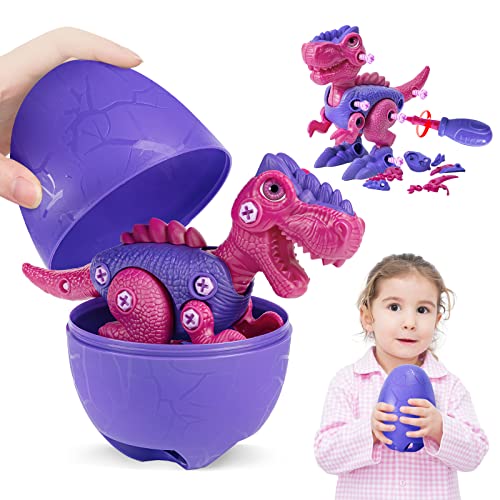 Rosa Dinosaurier Geburtstag Hintergrund Banner – Pink Four Rex, Für Kinderparty-Deko