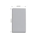 Silicone Thermal Pad 12.8 W/mK Heat Resistance Simple for PC Laptop Heatsink 0.5mm gallery image