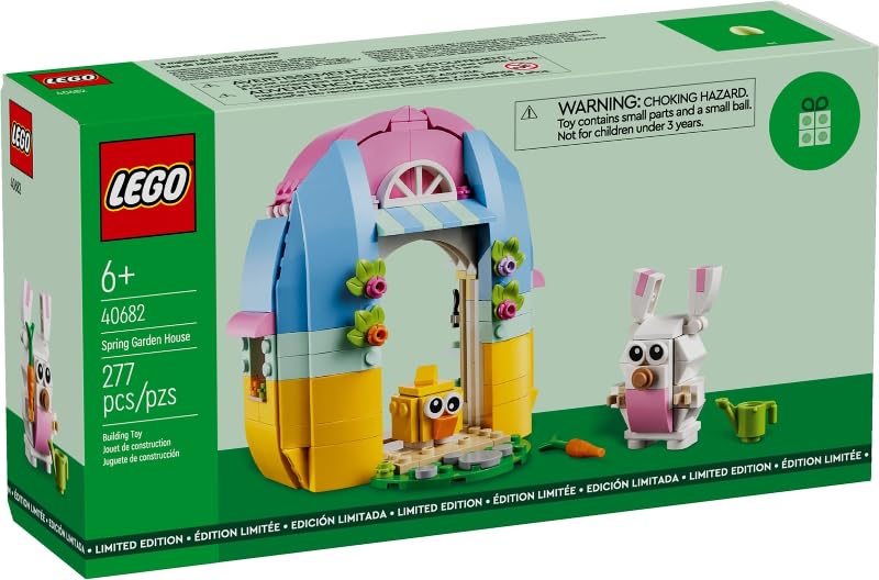 LEGO Spring Garden House 40682-277 Pieces, Red