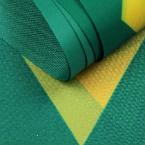 Image of AZ FLAG Brazil 6 meters BUNTING Flag 20 flags 9'' x 6'' - Brazilian STRING flags 15 x 21 cm