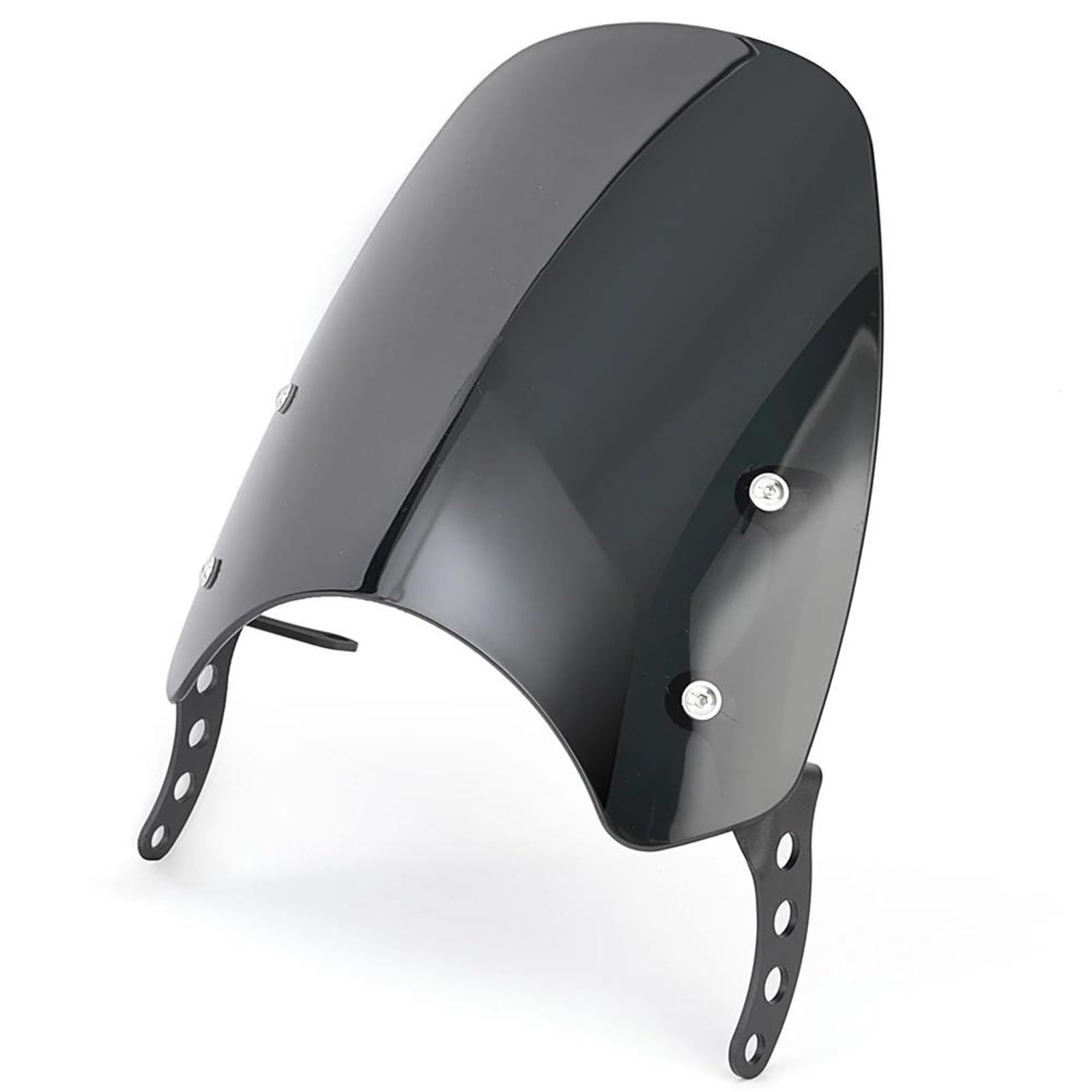 Pantalla Deflectores De Parabrisas Motocicleta para Kawasaki para Eliminator 500 2024-2025 Protector De Carenado, Alerón Y Deflector Delantero Carenado De Alerón(Negro)
