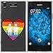 Produktbild PhoneNatic Case kompatibel mit Sony Xperia XZ1 Silikon-Hülle Pride Frauen M4