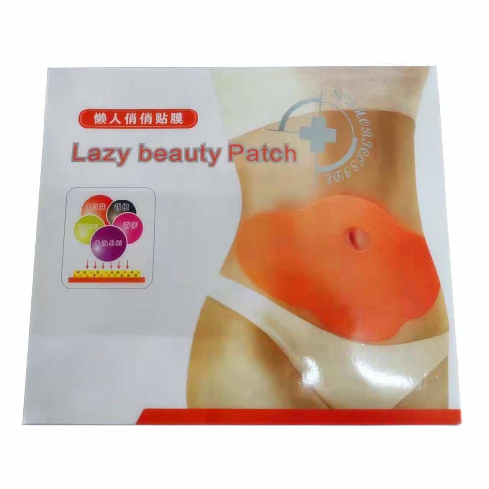 Slim Patch, 5Pcs Lazy Weight Loss Belly Fat Burning Patches, Belly Slimming Patch, Belly Fat Burner, Fat Burning Slimming Patches for Beer Belly, Bucket Waist, Belly Fat Waist