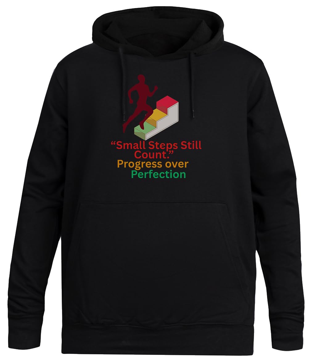 Salud Mental Sudadera con Capucha Negra Unisex Sin Género Unisex Black Hoodie Men Women