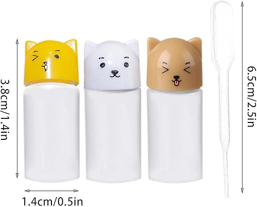 Miniatura 7 de Lindas mini botellas de salsa de tomate, mini botellas exprimibles de condimentos, botella de tomate y ketchup recargable, aderezo de ensalada,