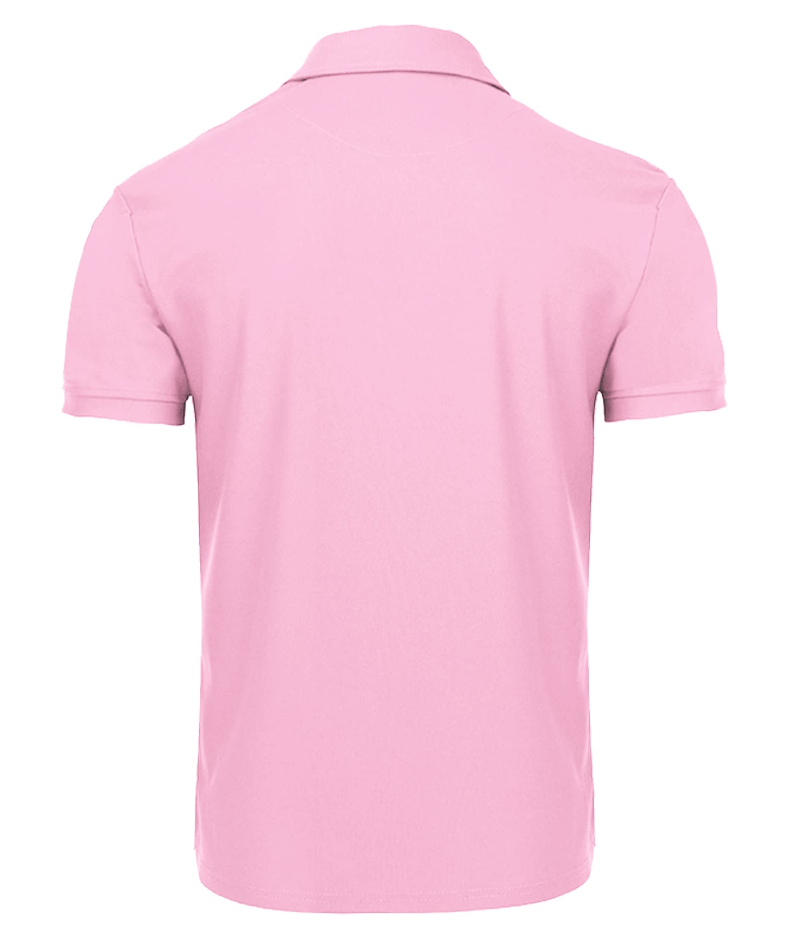 JACKETOWN Polo Shirt Uomo Manica Corta Asciugatura Rapida Traspirante Tennis Polo Shirt Camicie Polo Estate per Uomo Button Front T-Shirts Sport Shirt Basic Regular Fit Golf Polo Shirt