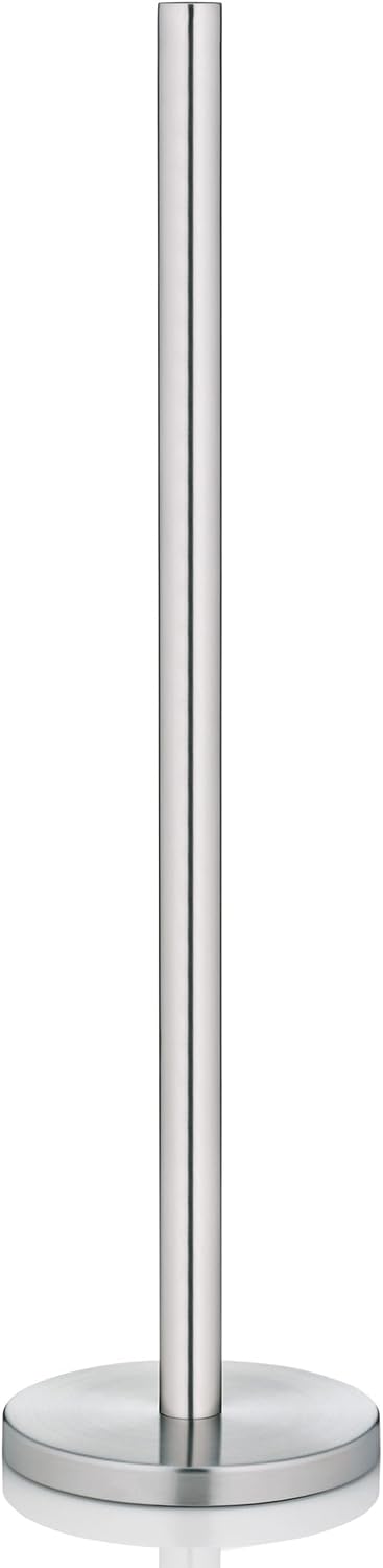 Kela Toilet paper holder Carta of Stainless-Steel 15x57cm in Silver, 15 x 15 x 57 cm