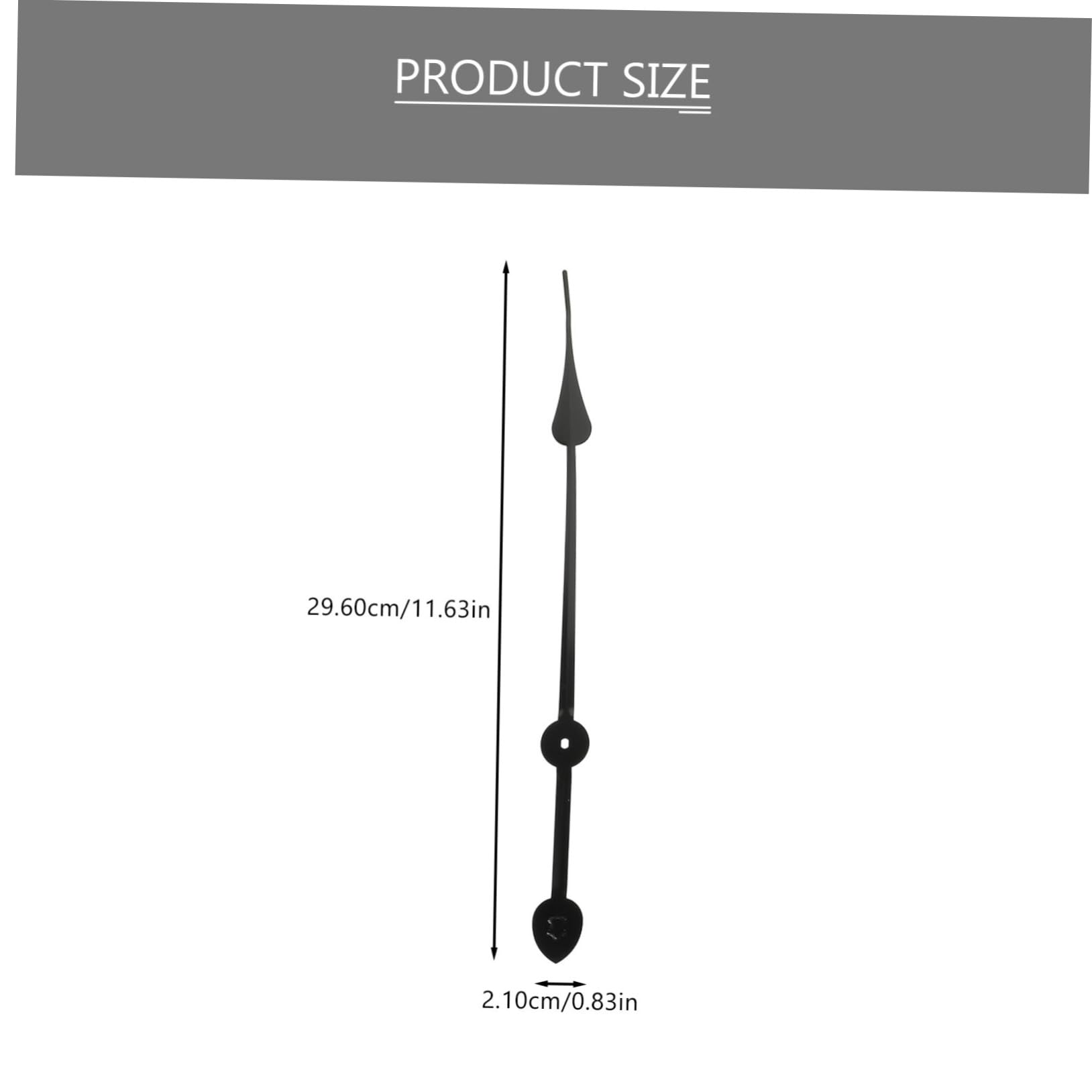 Angoily 3 Sätze Uhrzeiger Nachttischwecker Outdoor-Uhren Uhrenmotoren Zahlen mechanische Uhr Tag uhrenzeiger Quarzuhrwerk austauschbare Uhrwerke austauschbare Uhrteile Plastik Black