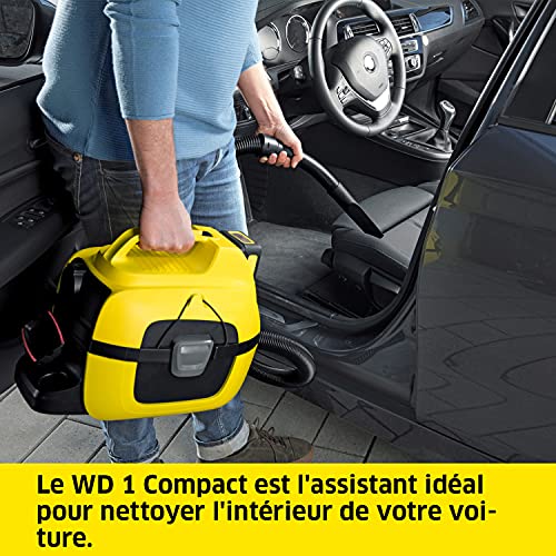 Aspirateur Eau et Poussières Karcher WD 1 Compact – 18V, 7L, Avec Batterie et Chargeur - vue 7