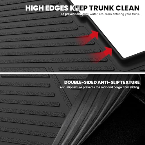 Image of LASFIT Trunk Mat for Chevrolet Chevy Impala 2014-2020 Car Floor Mats