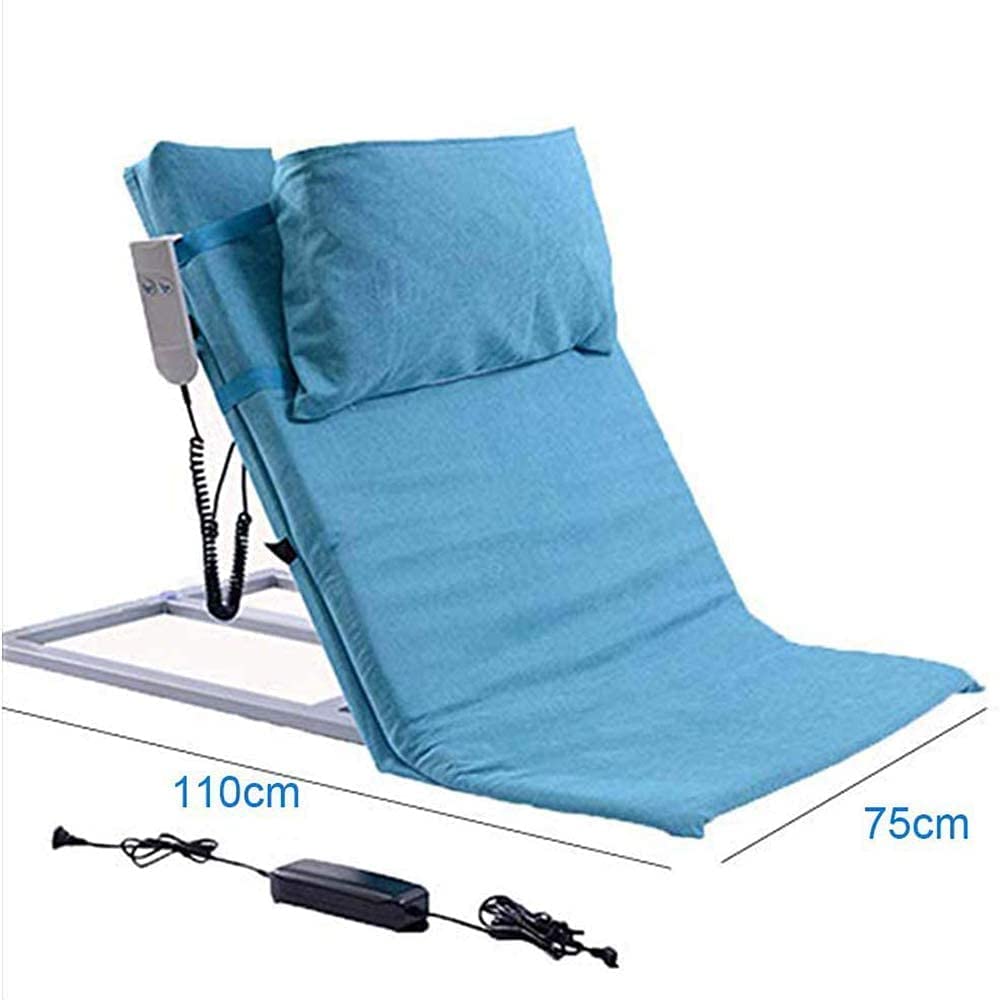 Lit électrique réglable pour personnes âgées – Repose-lit avec télécommande avec aide aux abdominaux et aux debouts, aide à la mobilité domestique pour personnes âgées, soutien du dossier