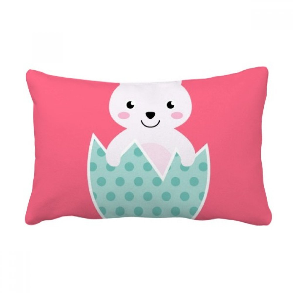 Coussin lombaire Pâques 16x24 : soulage le dos sur le canapé