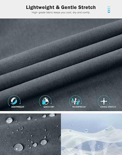 Image of G Gradual Mens Golf Pants Stretch Dress Casual Pants 30 inch /32 inch /34 inch Lightweight Work Travel Slacks for Men with 4 Pockets