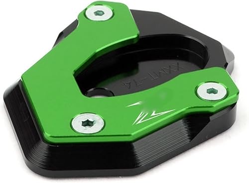 Vista 18 de Tablero de extensión para Kawasaki Z650 Z900 Z900RS Z1000 Z1000SX ZX-6R ZX-10R ER-6N ER-6F extensión de motocicleta Soporte lateral CNC