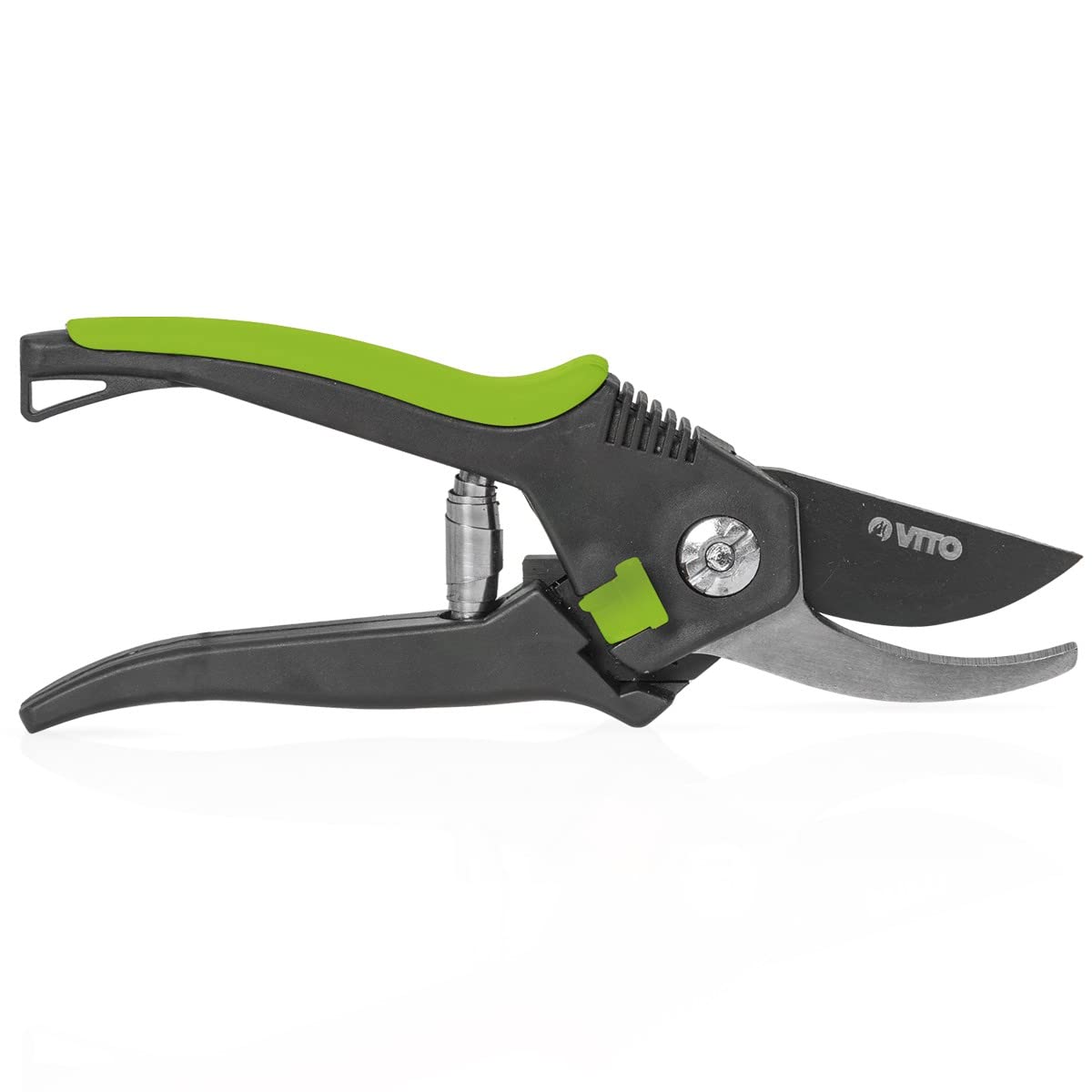 VITO - Taille haie Cisaille de Jardin Lame 27,5 cm + Gants de Jardin + Sécateur 20 cm Pack Entretien du Jardin