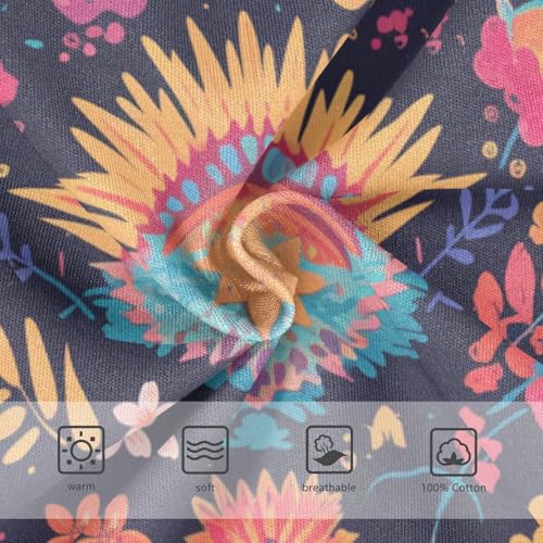 Mexican Fabric Pattern Colorful Toddler Boys' Soft Kids Underwear Cute Undies3