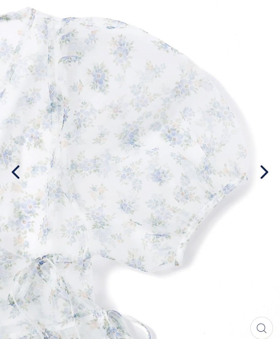 Amazon.co.jp: フラワーラップティアードチュニック poppy あさぎー  