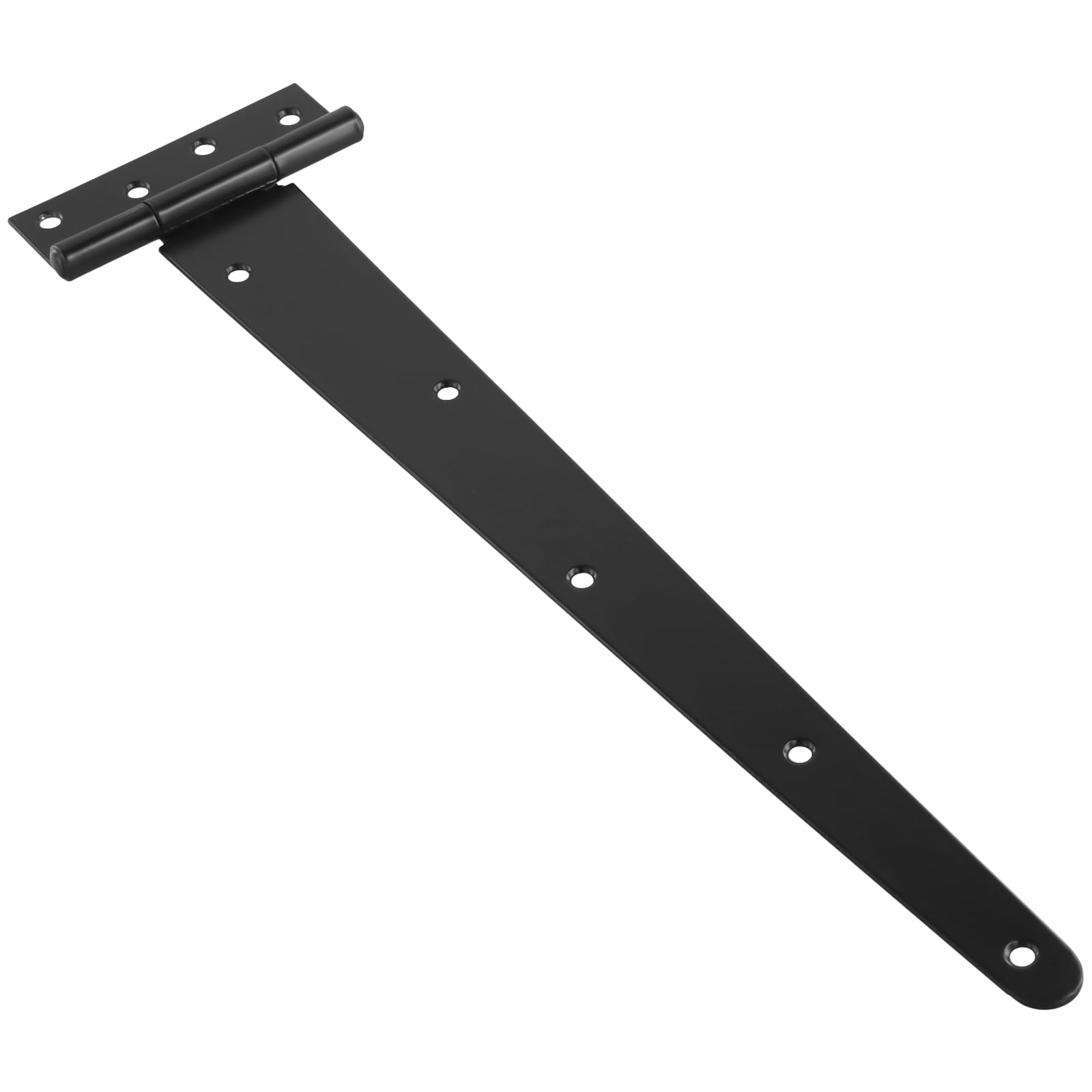 Lot de 6 charnières à sangle en T de 40 cm, charnières en T extra épaisses de 2,5 mm avec vis, charnières de portail de jardin pour portails de jardin domestiques, portes de grange et portes