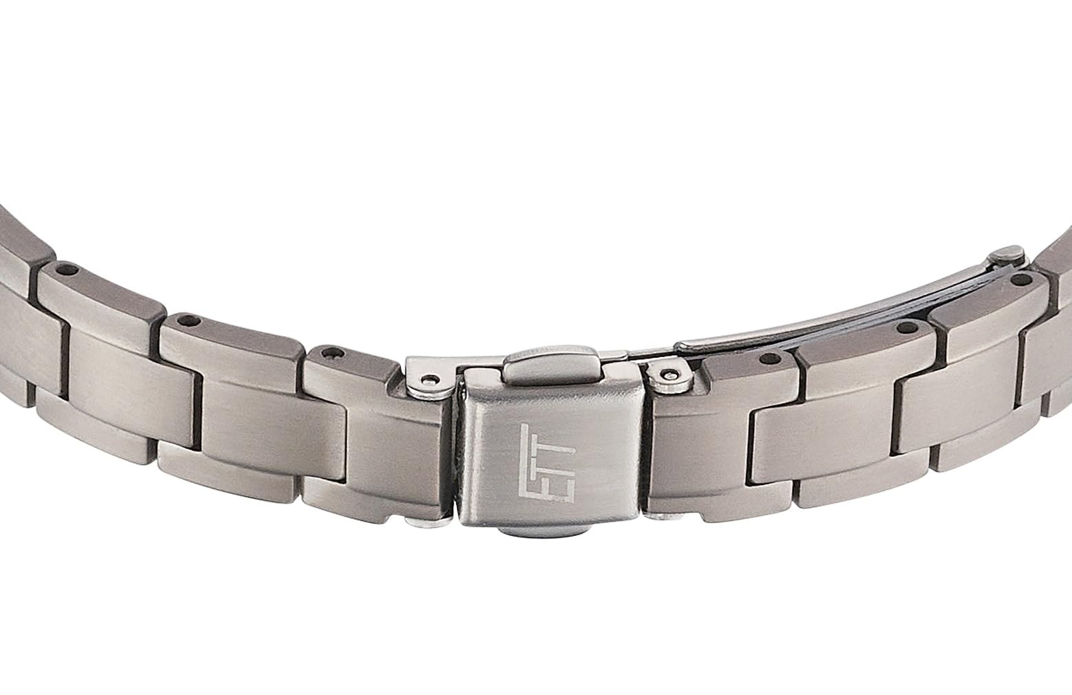 ETT Eco Tech Time Solar Damen Uhr Analog mit Titan Armband ELS-12147-31M