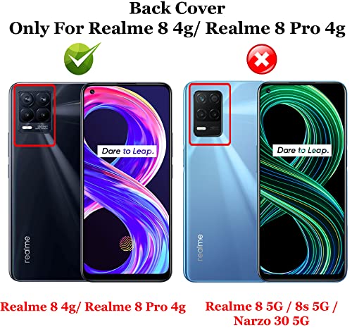 Image of A rtistque Liquid TPU Silicone Matte Shockproof Flexible with Camera Protection Soft Back Cover Case for Realme 8 - Blue