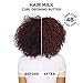 Carol's Daughter Hair Milk Curl Defining Butter for Coils and Curls with Agave, Avocado Oil and Honey - Silicone and Paraben Free, 12 oz