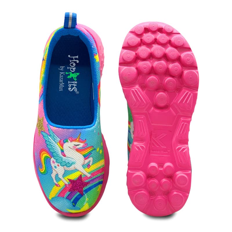 KazarMax-Kids-Girls-Printed-Slip-On-ShoesSneakers