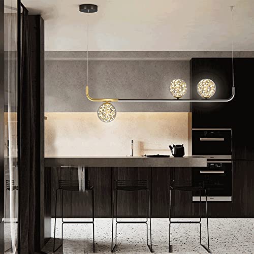 Lustre LED gypsophile à intensité variable pour éliminer l'éclairage agressif - 2