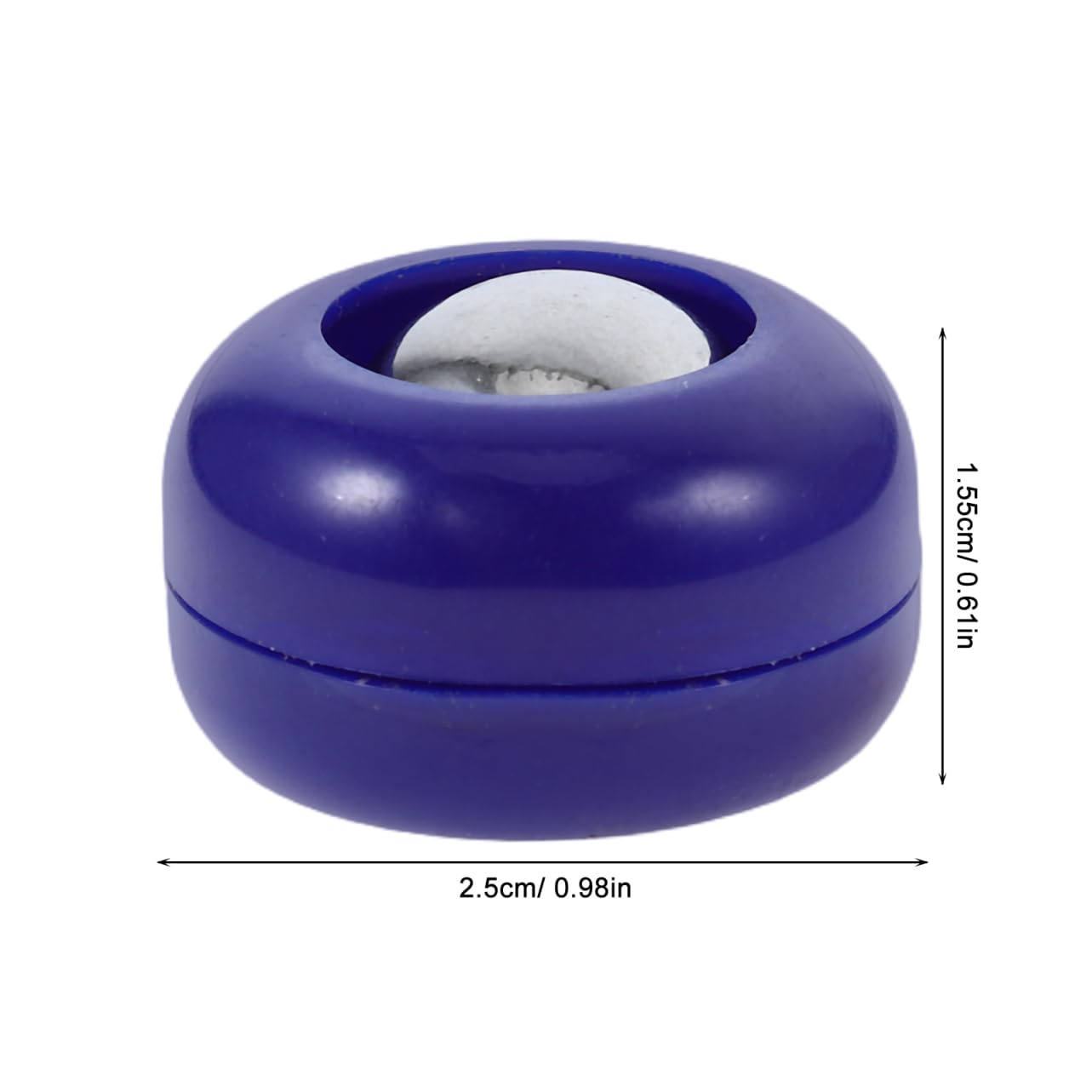SUPVOX Lot de 20 Pierres de Curling Mini, Jeu de Palets de Table en PP, Accessoires Polyvalents pour Parties en Plein Air la Maison