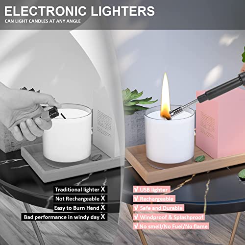 Encendedor eléctrico retráctil largo ajustable 11.4in-27.55in miniatura 5