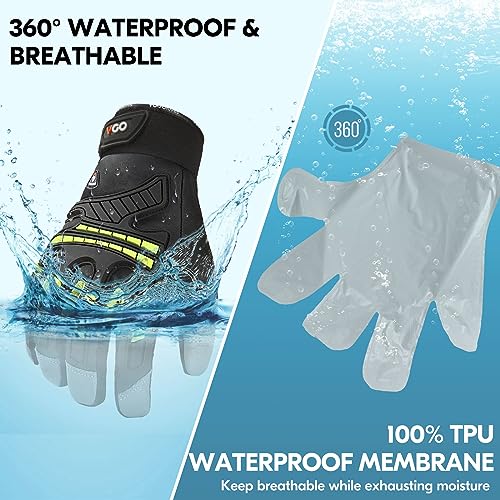 Vgo... -4℉ or above Winter Waterproof High Dexterity Heavy Duty Mechanic Glove, Anti-vibration, Touchscreen (GA8954FW) by Vgo... - Image 3