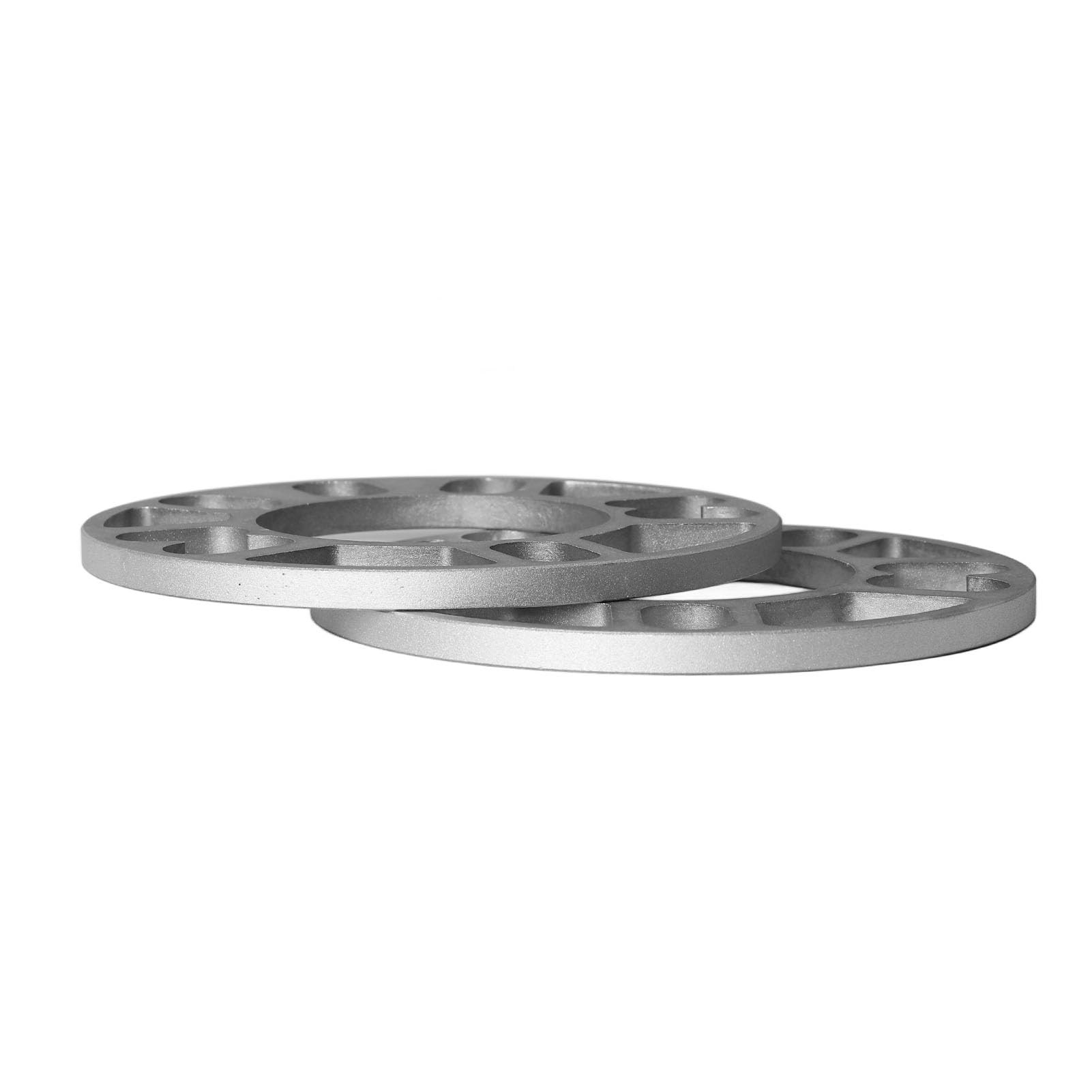 4 Piezas 8 Mm Separadores Universales de Aleación de Aluminio | Espaciadors de Rueda Centrado en El Cochede, Junta Et de Cubo Universal de 4 o 5 Orificios