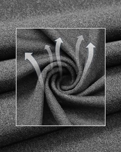 5-Pack Youth Boys Long Sleeve Shirts Dry Fit Athletic T-Shirt Moisture Wicking Performance Activewear Tops Tees4