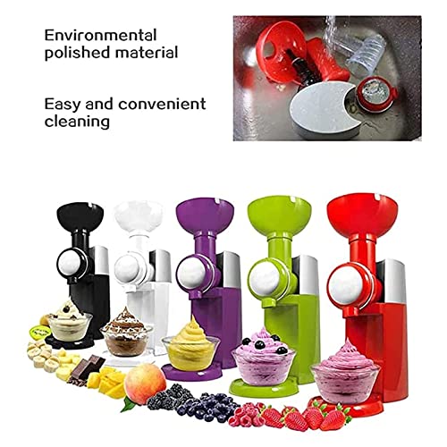 ZIAMOO Gefrorene Fruchteismaschine, Softeismaschine, Vollautomatische Mini-DIY-Dessertmaschine für den Haushalt… – Bild 7