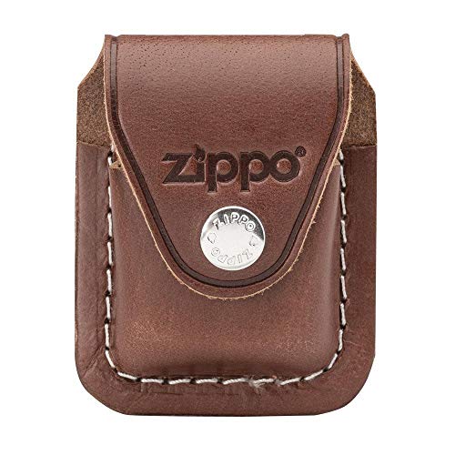 ZIPPO ライターケース レザー クリップ ブラウン LPCBW
