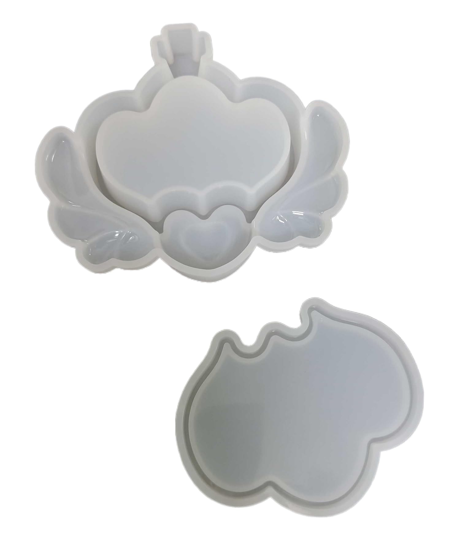 Snoogg Decorative Designer Epoxy Casting Molds for DIY Crafts Trinket Container, Home Wall Decoration