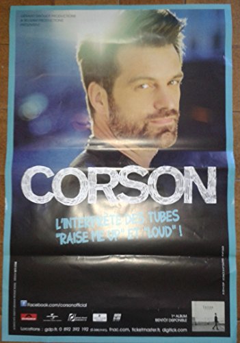 Affiche Corson 70x100 cm : grande décoration murale contemporaine pour le salon
