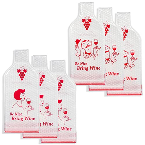 Lazenne Protector de Botellas de Vino - Funda Botella Vino con...