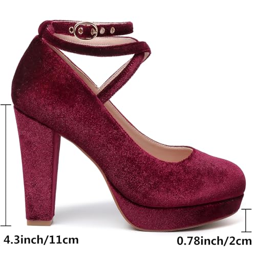Image of Mostrin Fashion Vintage Womens Small Bowtie Platform Pumps Ladies Sexy High Heeled Shoes