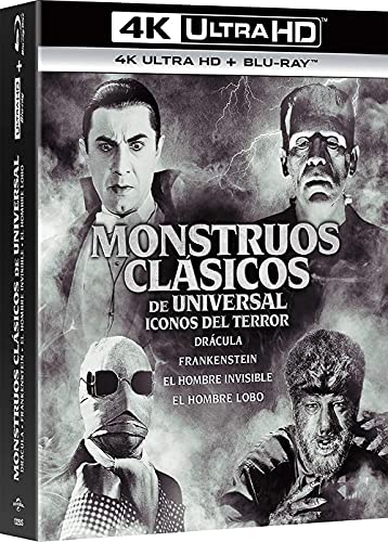 Monstruos Clásicos Universal Pack (4K Ultra-HD + Blu-ray) [Blu-ray]