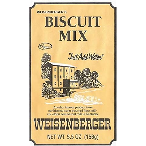 Weisenberger Biscuit Mix - Southern Style Buttermilk Biscuit Mix - Made From Non GMO Soft Red Wheat - Traditional Old Fashioned Breakfast Biscuits - Quick Breakfast Biscuit Mix - 5.5 Oz - 12 Pack Cover
