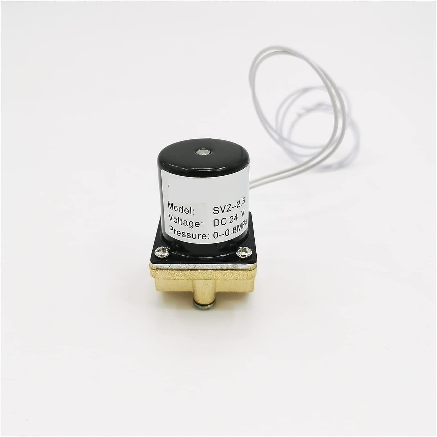 TREDSWQCV Valve SVZ-2.5 Argon arc Welding Machine Solenoid AC DC 2 Position Way (Specification : DN2., Voltage 24V)(Ac 220v)