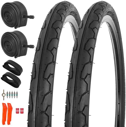 Pneus de vélo de route 26 x 1,3/8 32 mm AV Schrader Valve (1 pneu Pneus de vélo de route 26 x 1,3/8 32 mm AV Schrader Valve (1 pneu