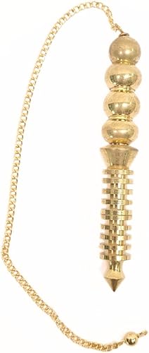 Jet Long 10 Plate Isis Orion Gold Pendulum Combine Ring Chamber Reiki Wiccan Free Booklet Jet International Crystal Therapy Healing Dowsing A++ La