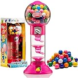 PlayO 10.5' Gumball Machine for Kids, Spiral Style Candy Dispenser for Gifts, Parties or Events -...