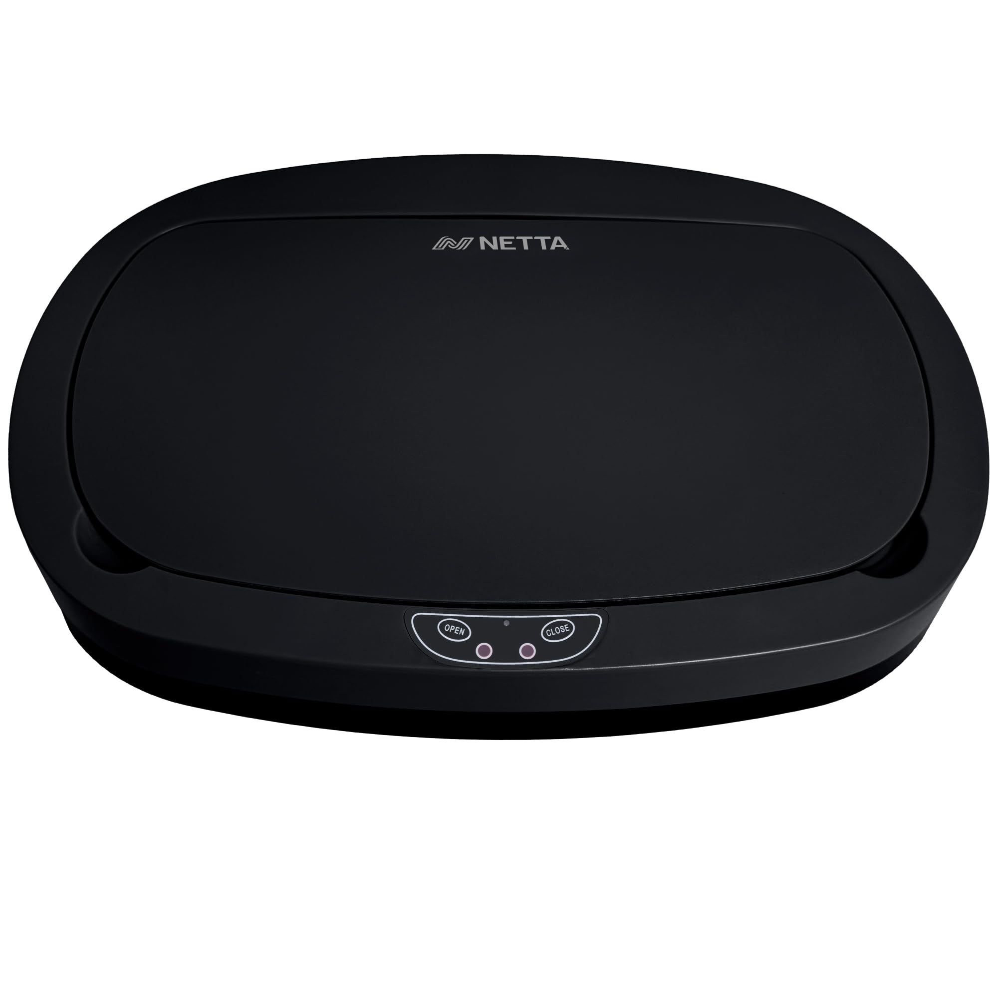 NETTA Replacement Bin Lid for 50L Plastic Sensor Bin - Black
